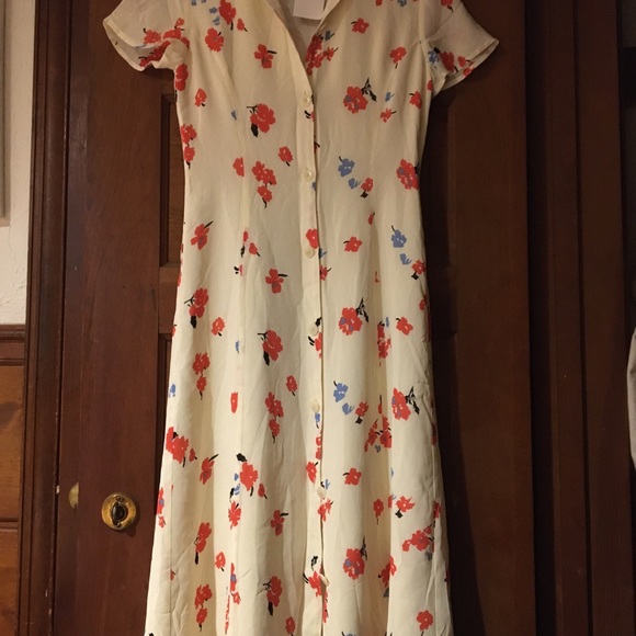 Reformation -Sheila Floral Shirtdress - Picture 6 of 9